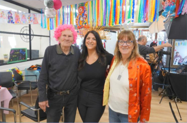 מתנדבי ליונס גור אריה במרכז תעסוקתי שיקומי בגבעתיים